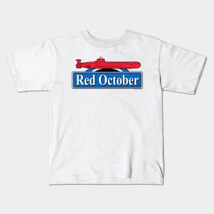 Red October Kids T-Shirt